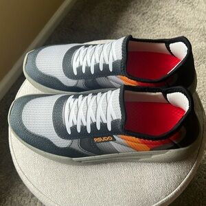 Psudo Mens Slip On COURT sneakers shoes Size 10